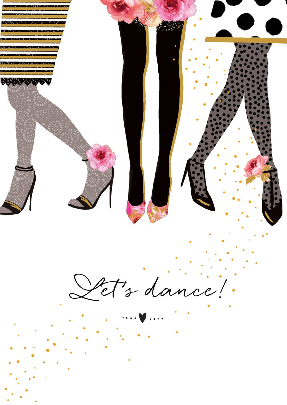 2741490 Let's Dance Postcard