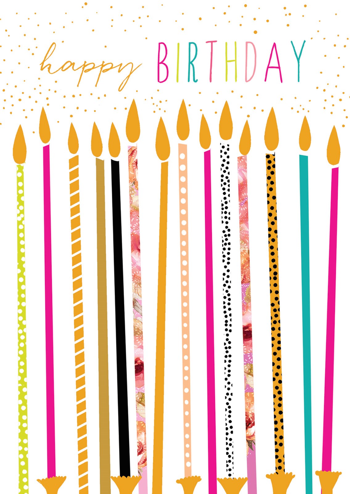 2741500 Birthday Candles Postcard