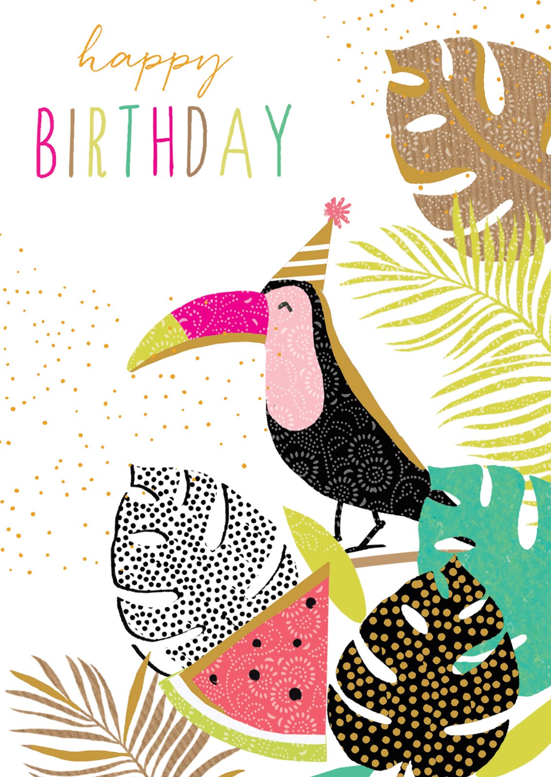 2741503 Birthday Toucan Postcard