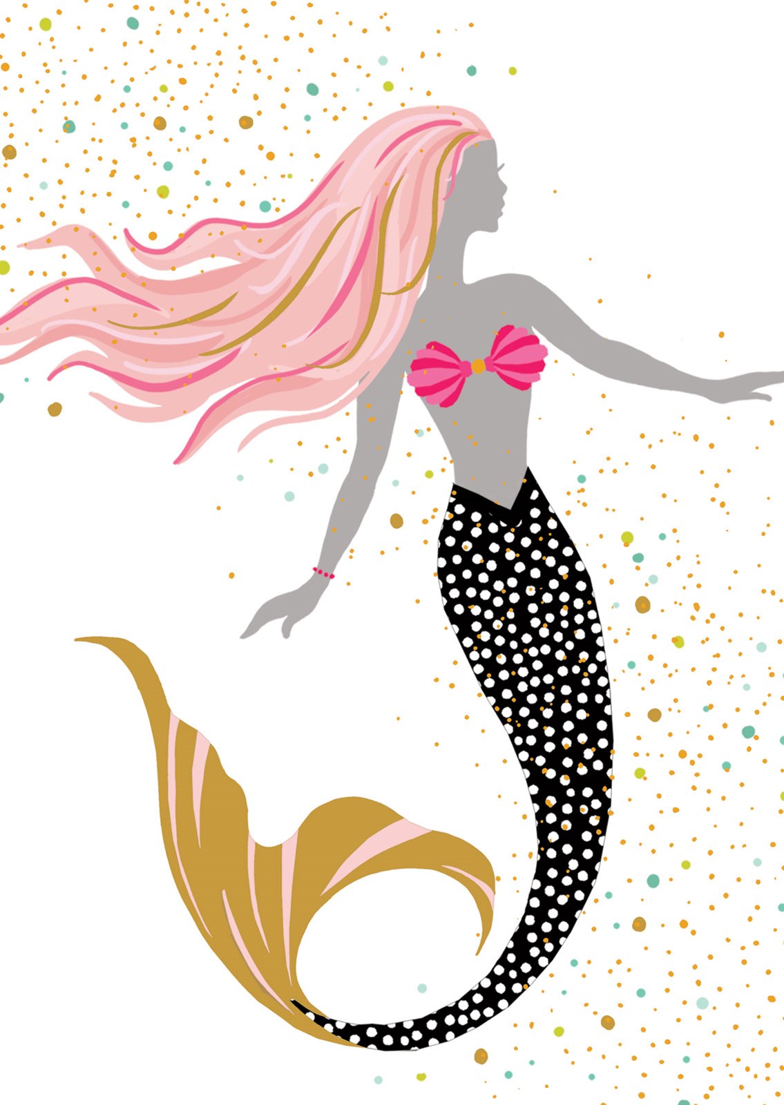 2741508 Mermaid Postcard