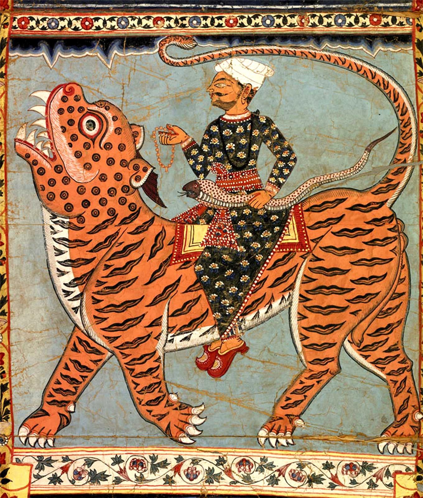 B105 Tiger from the legend of Gazi scrolls