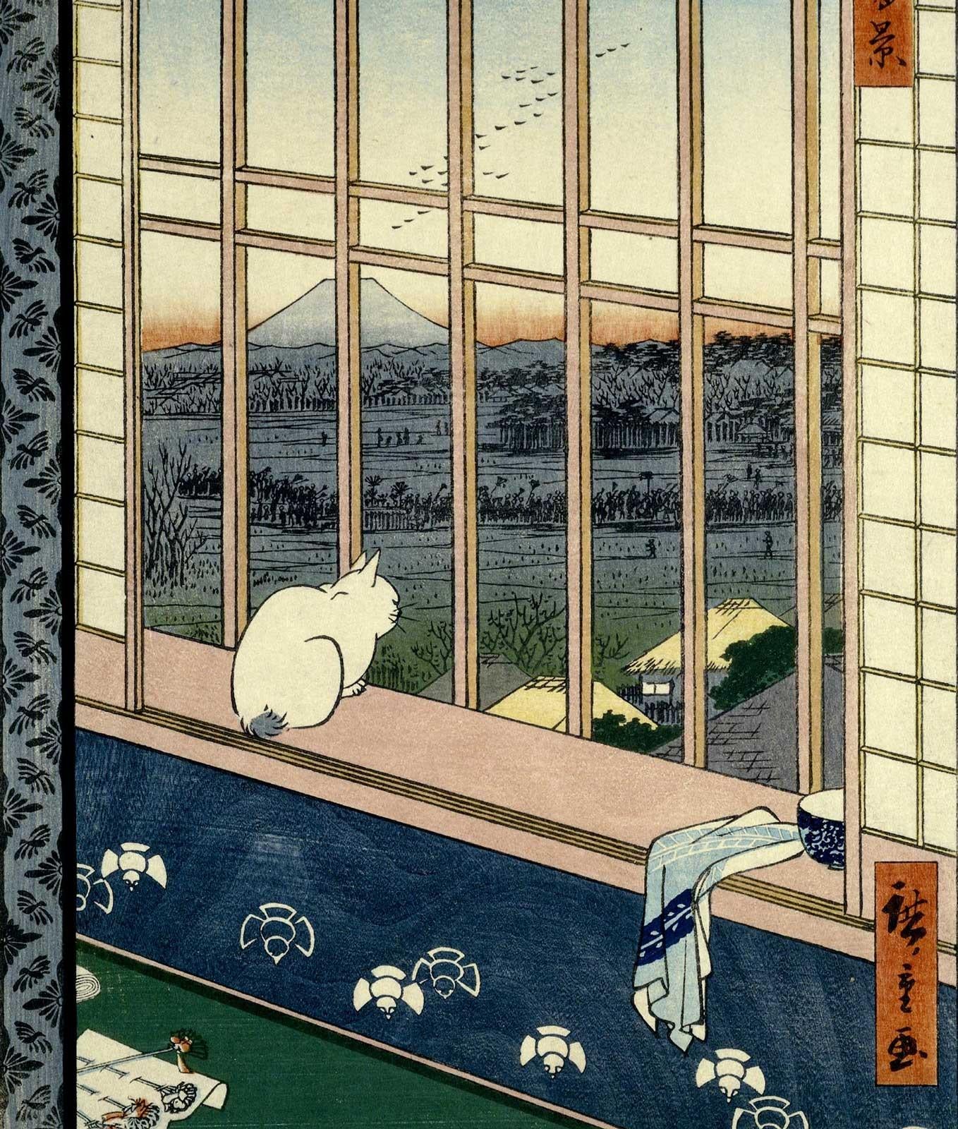 B117 Woodblock print by Utagawa Hiroshige