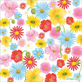 D486 Bold Flowers