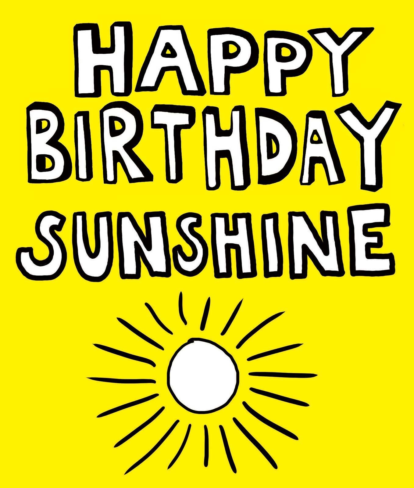 F009 Birthday Sunshine