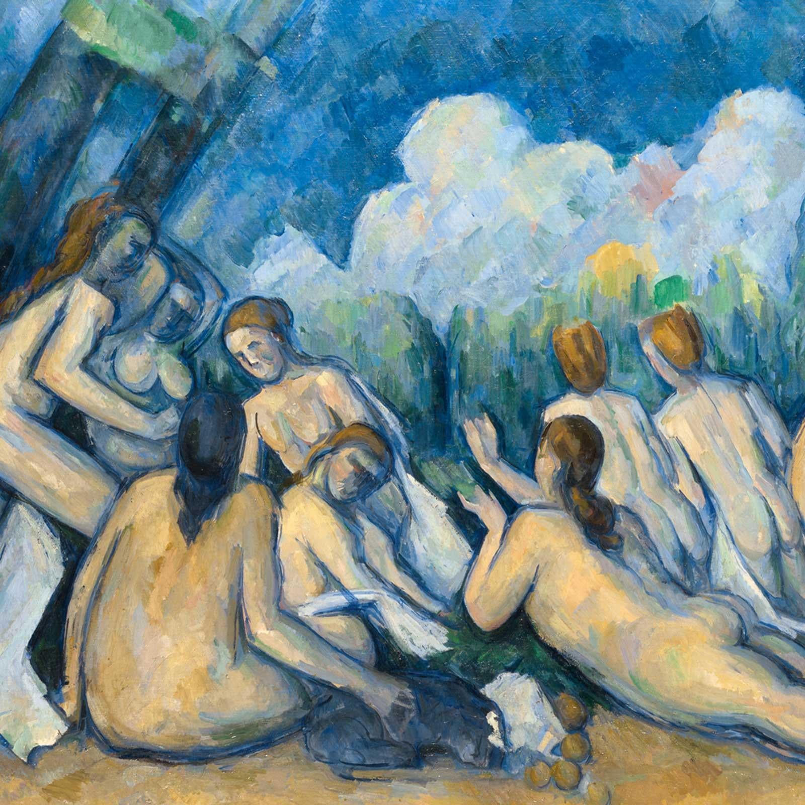 NG113 Les Grandes Baigneuses by Cezanne