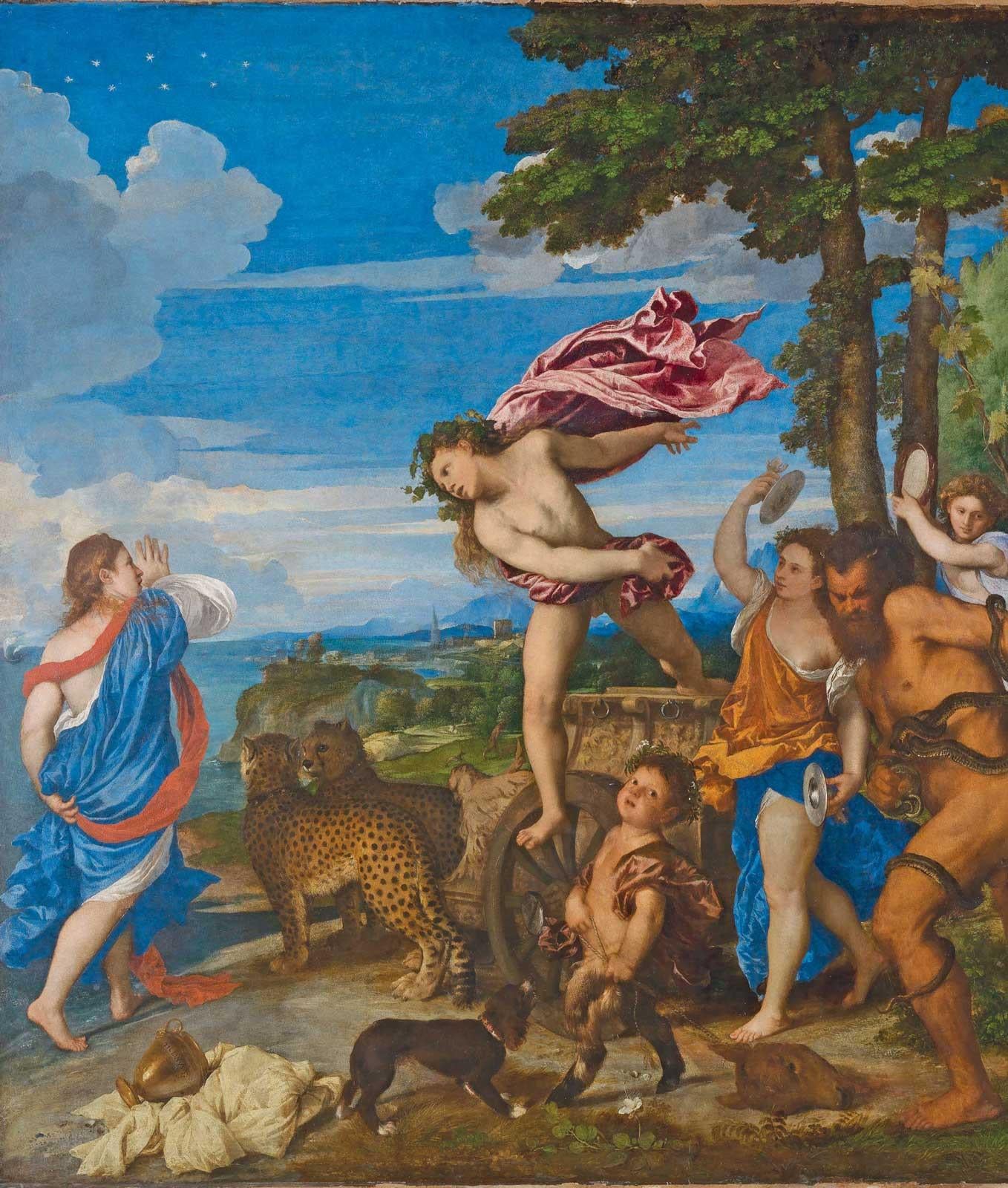 NG405 Bachus and Ariadne by Titian