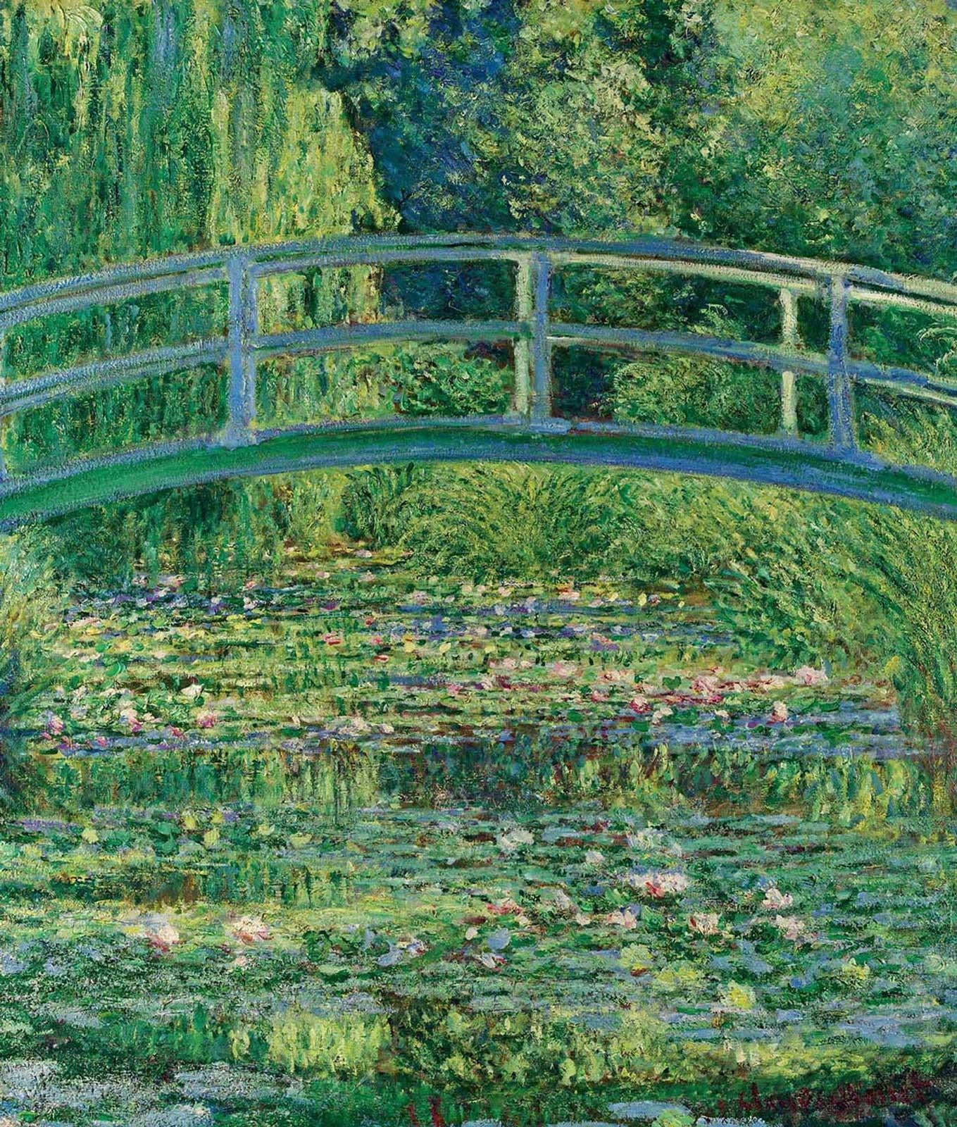 NG406 The Water-Lily Pond by Monet