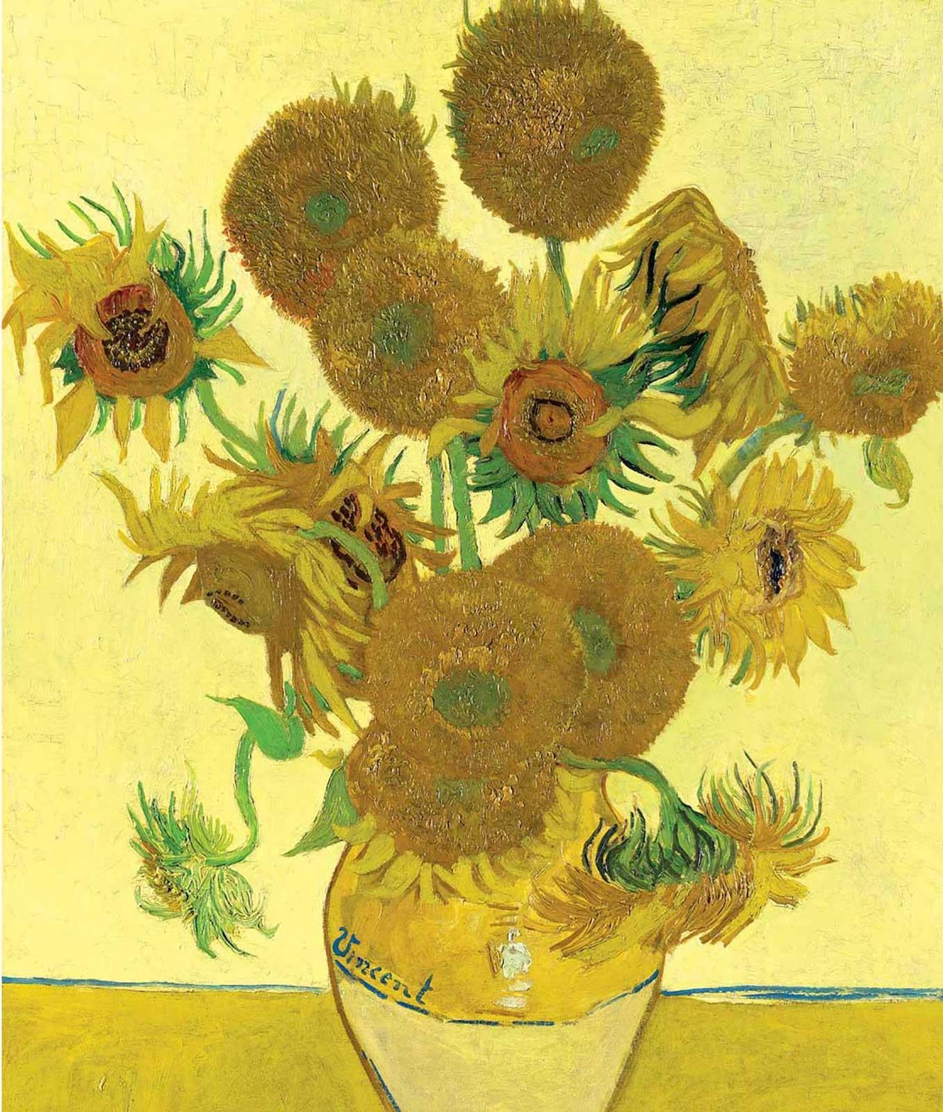 NG408 Sunflowers by Van gogh