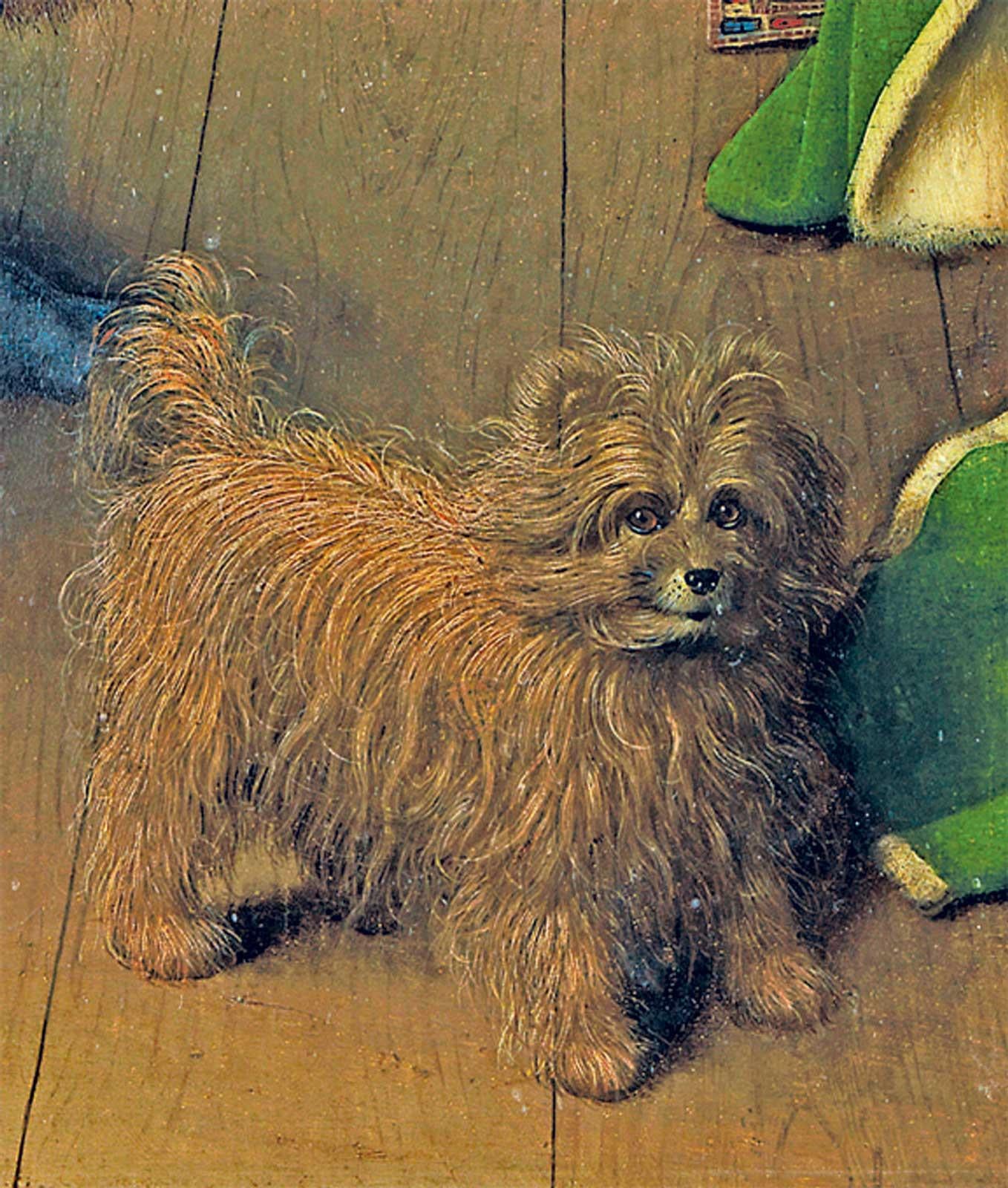 NG421 The Arnolfini Portrait (DOG)by Van Eyck