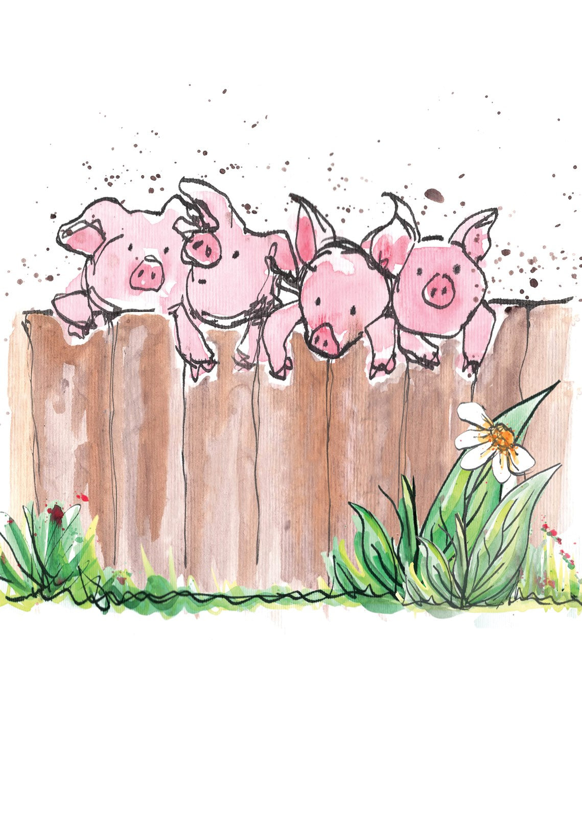 P369 Pigs on the Fence