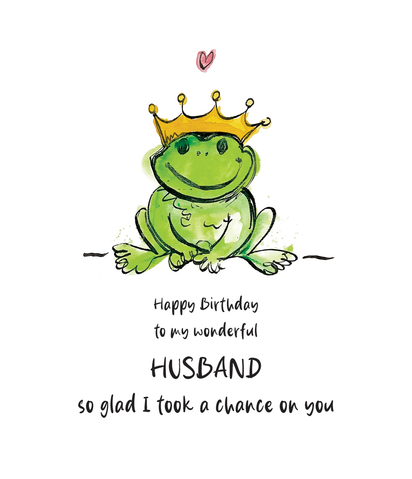 P502 Frog Husband Birthday