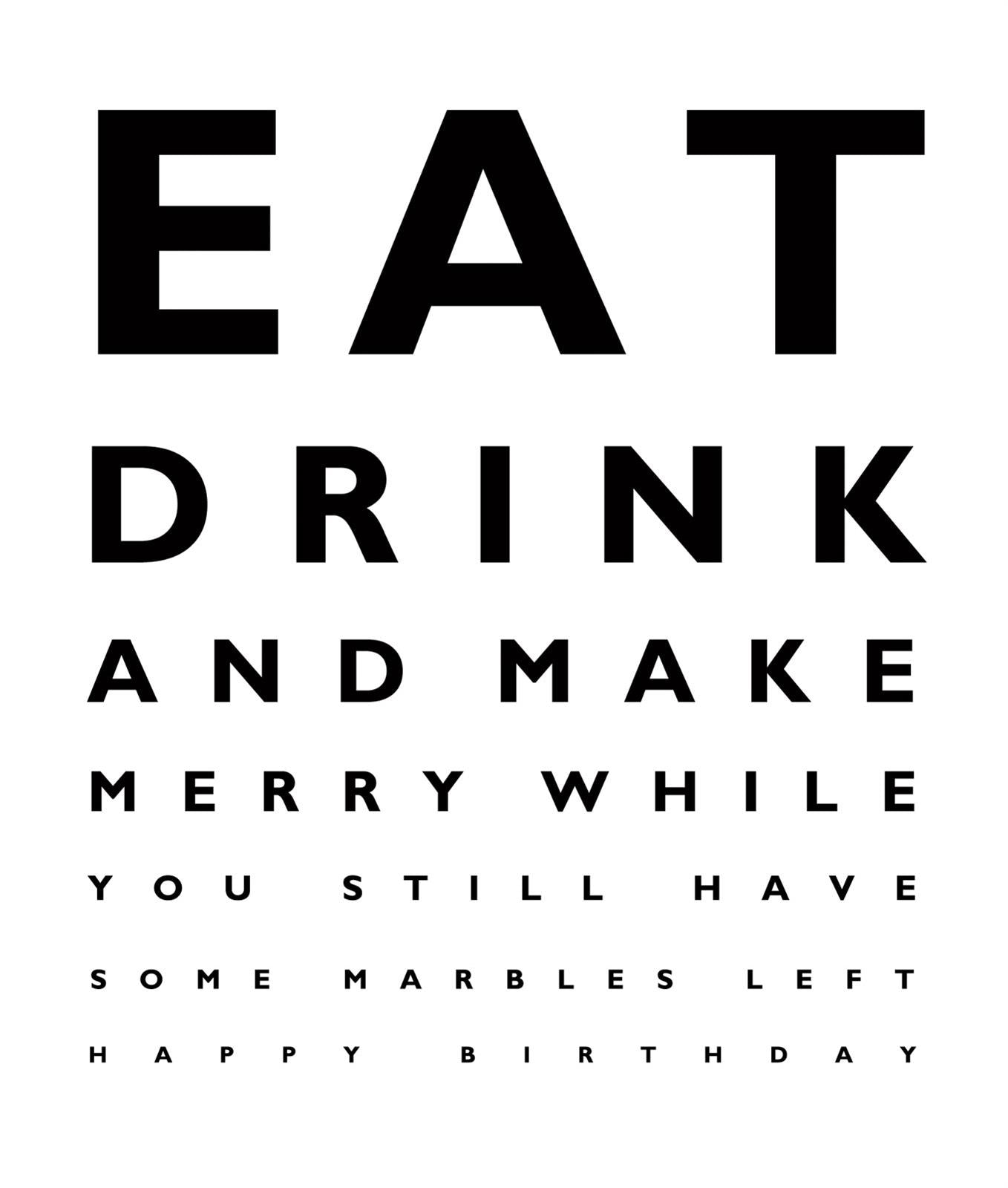 RF020 Eat Drink and Make Merry