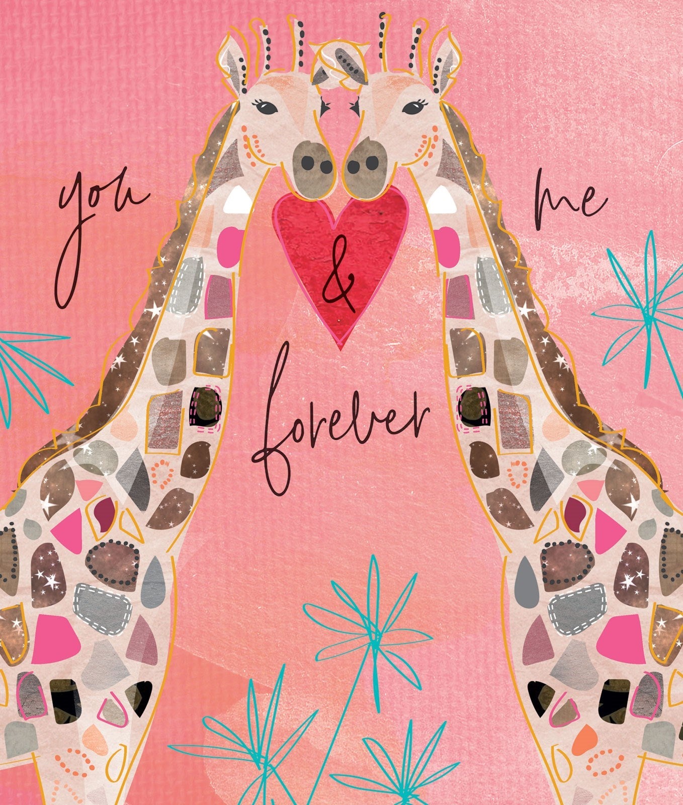 S036 You and Me Forever Giraffes