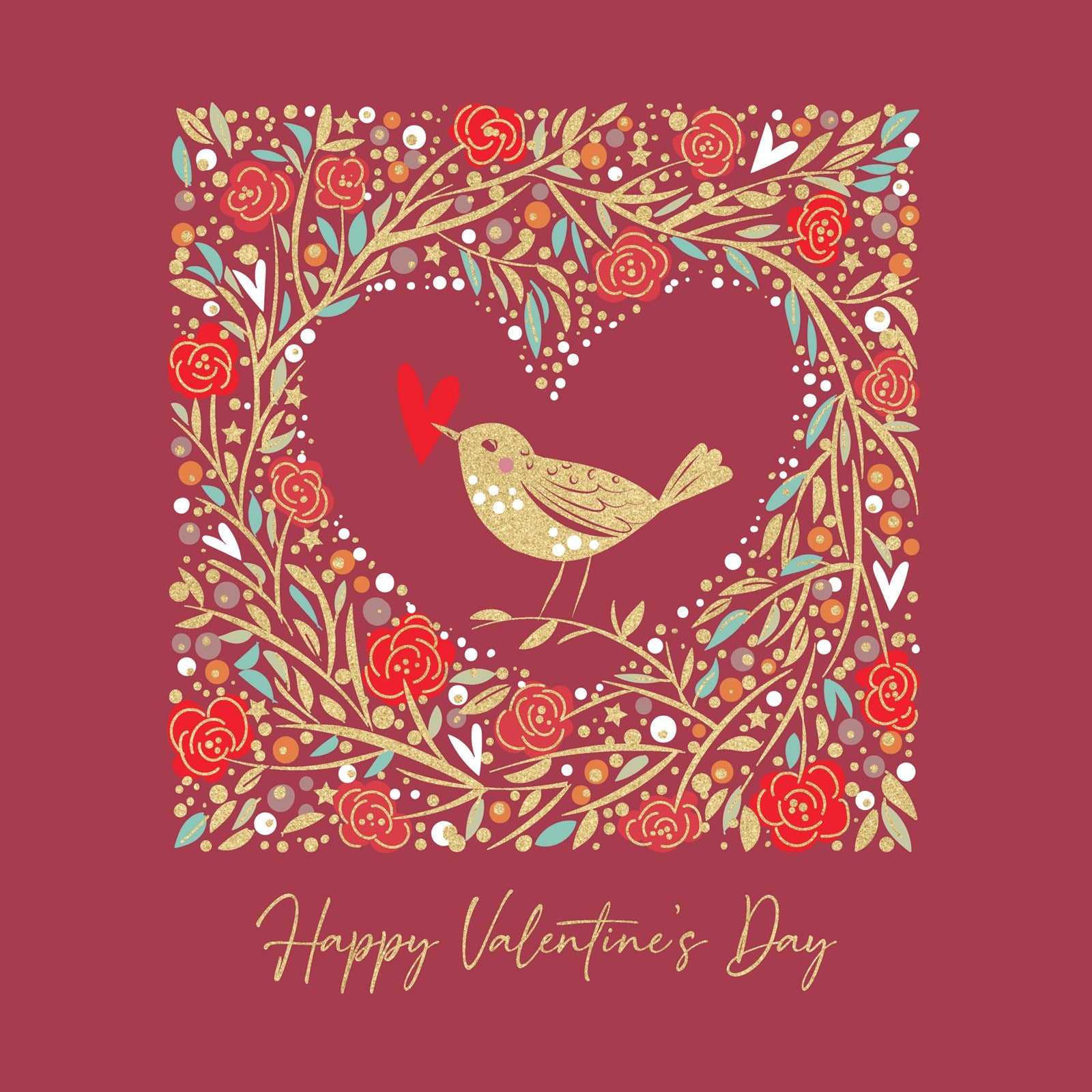 S045 Valentine Bird