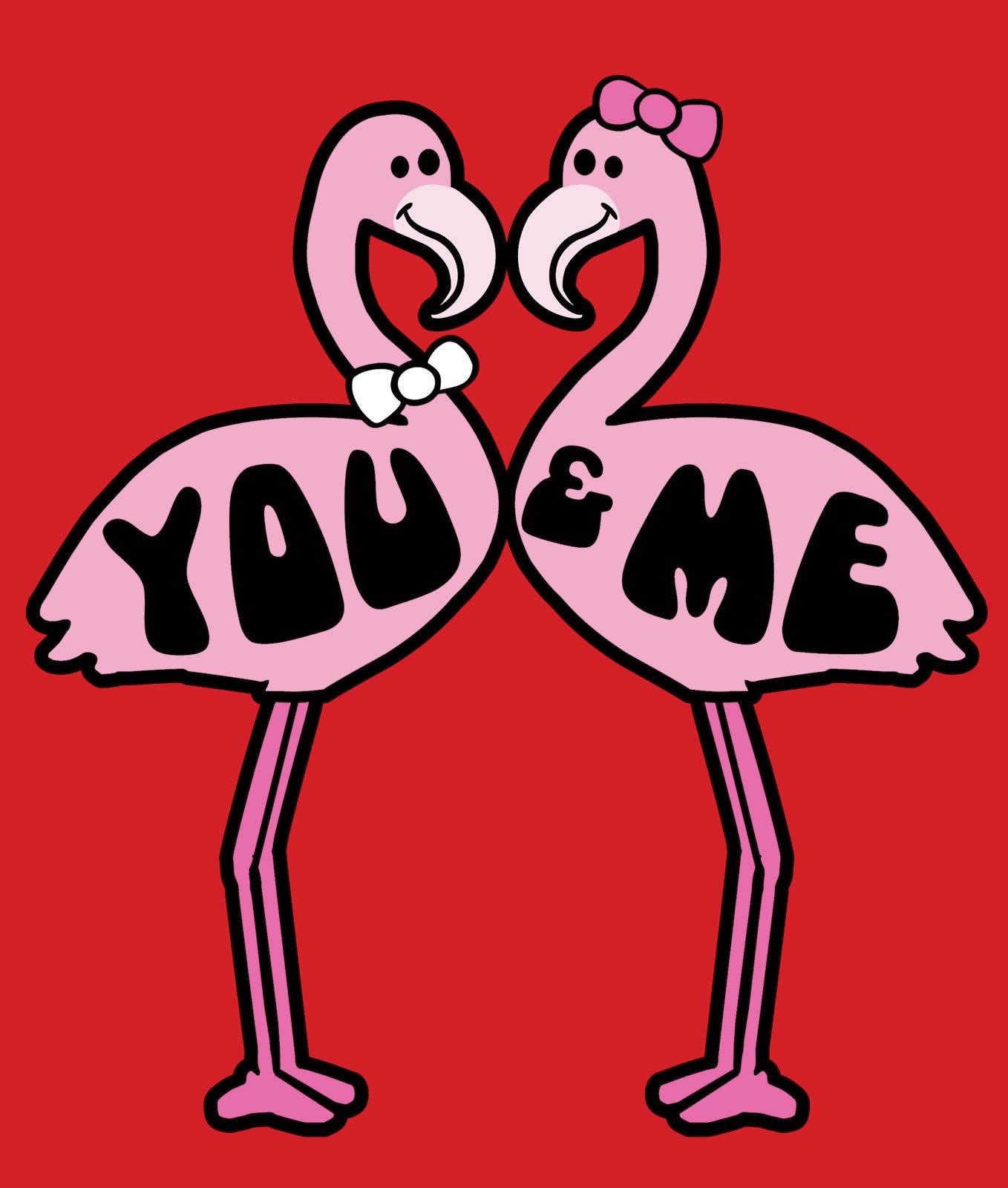 S207 You and Me Flamingoes