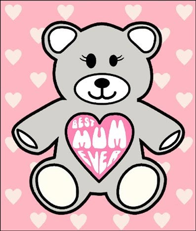 S309 Best Mum Ever Bear