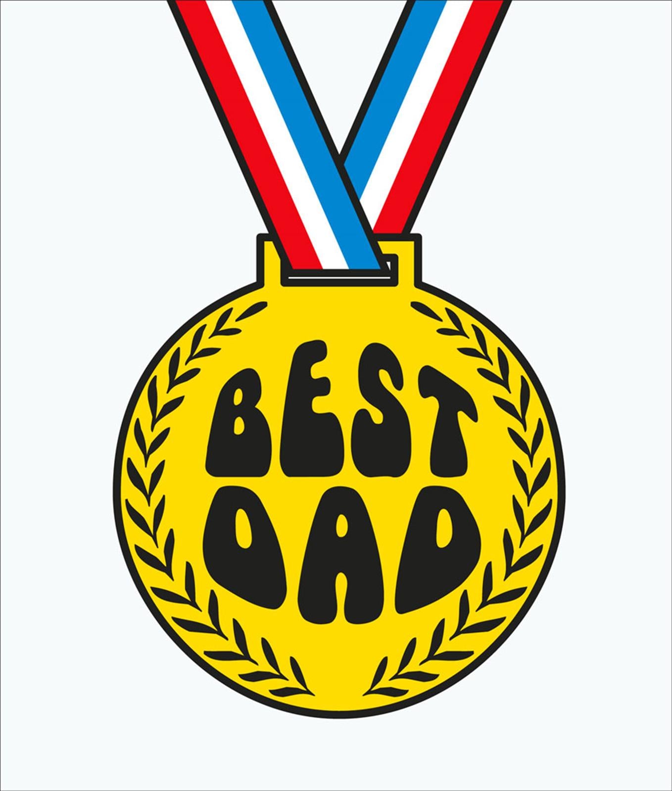 S429 Best Dad Medal