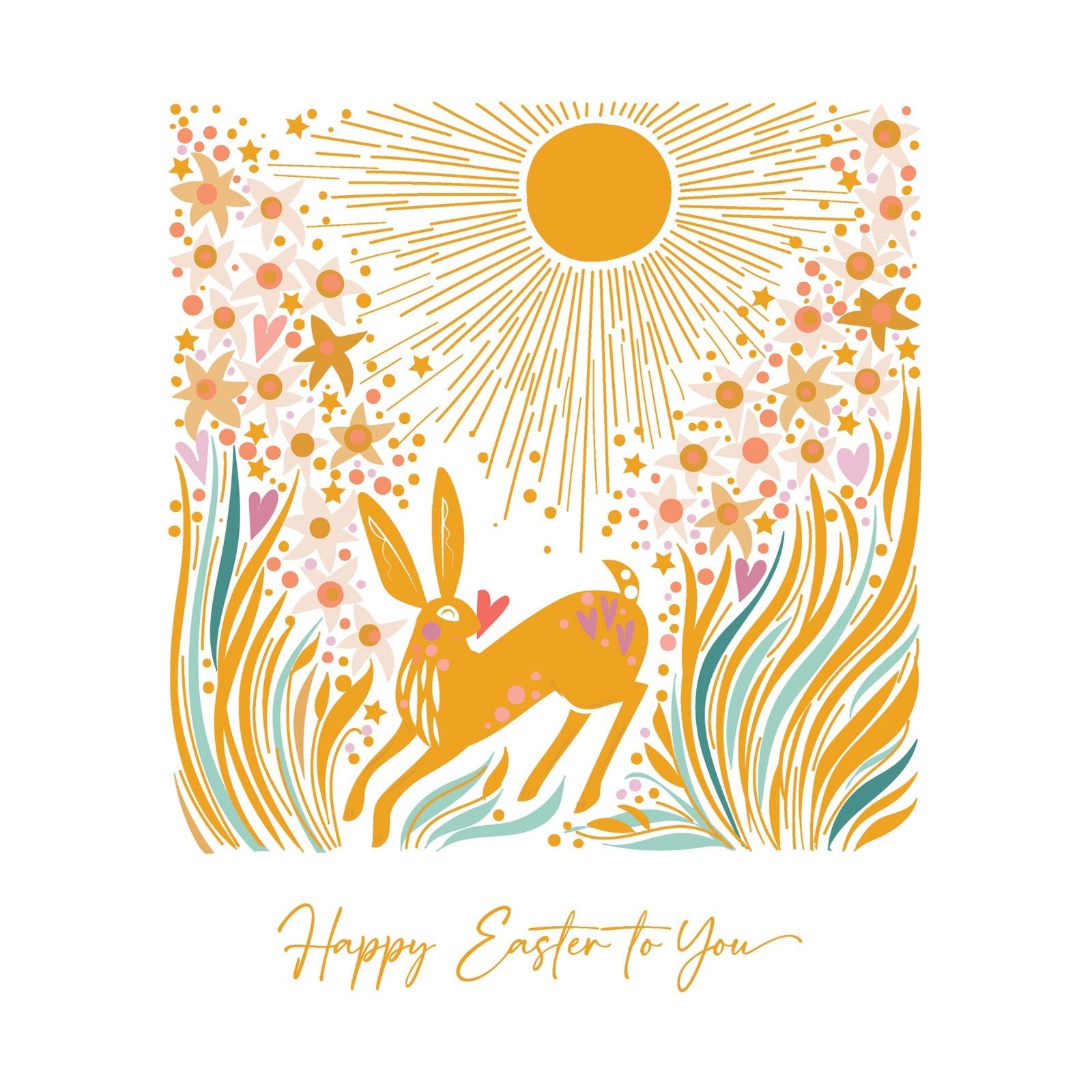 S527 Sunny Easter Hare