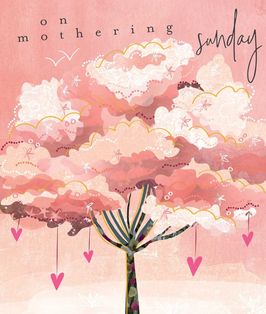 S661 Mothering Sunday Tree of Hearts