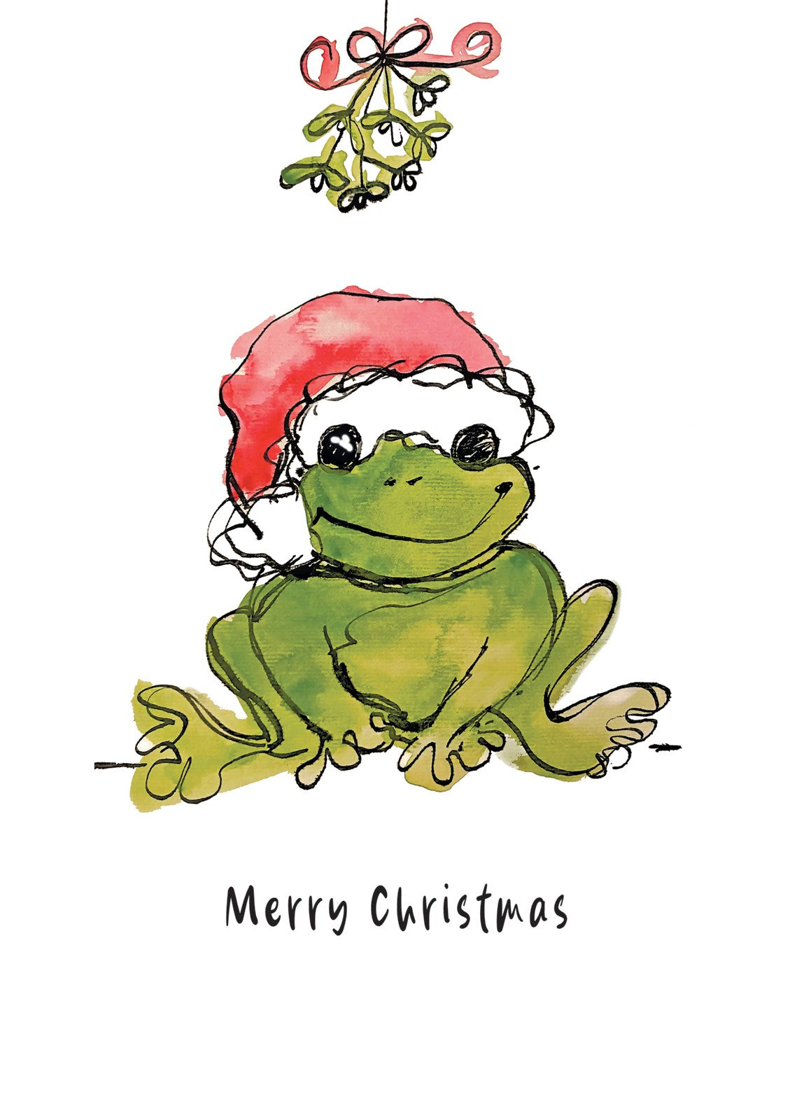 X015 Christmas Frog