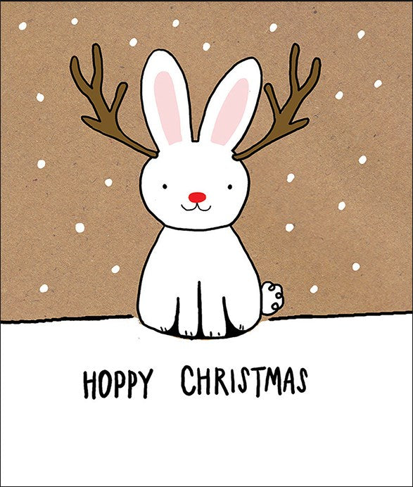 X839 Hoppy Christmas Rabbit