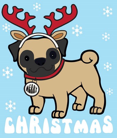 XC17 A Very Merry Pug (NEW)