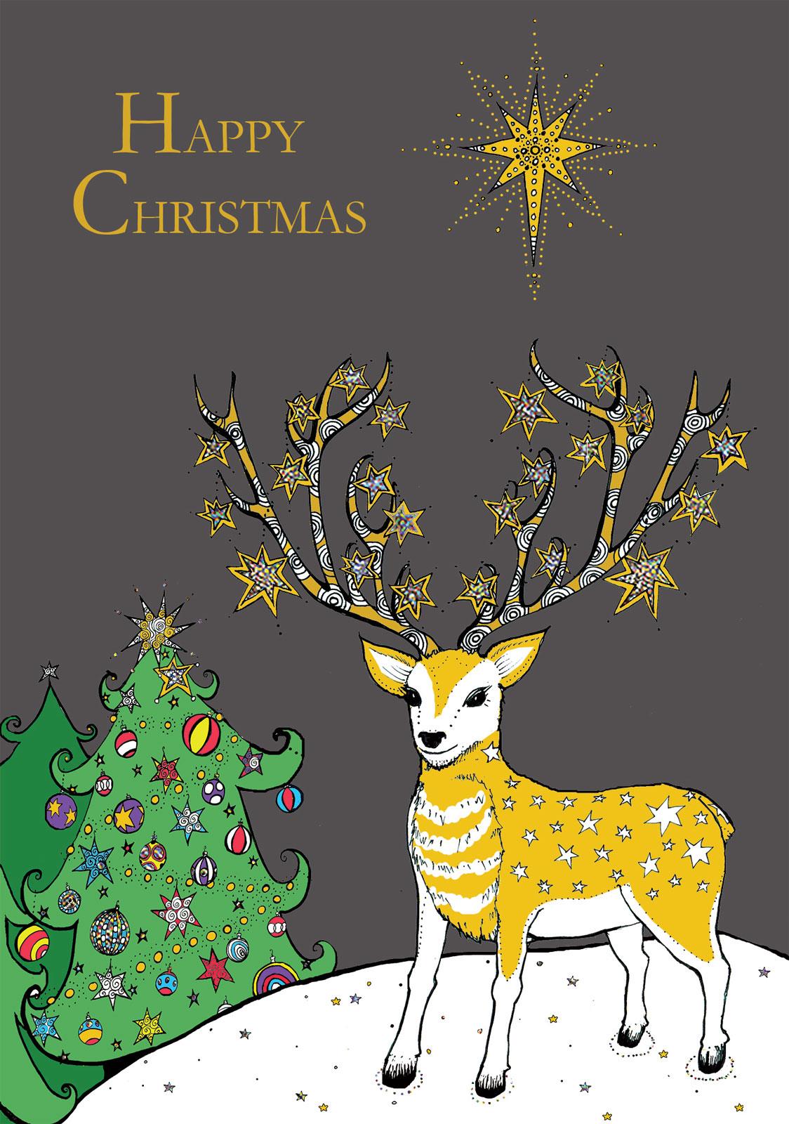 XS02 Christmas Stag