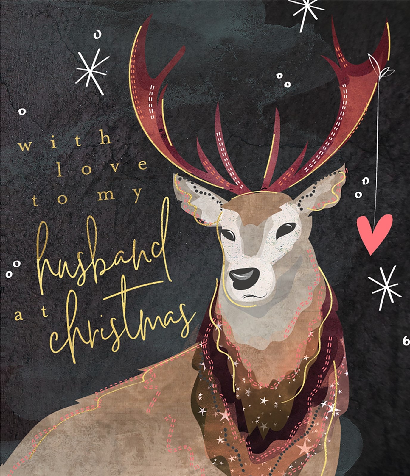 XT96 Husband Christmas Stag